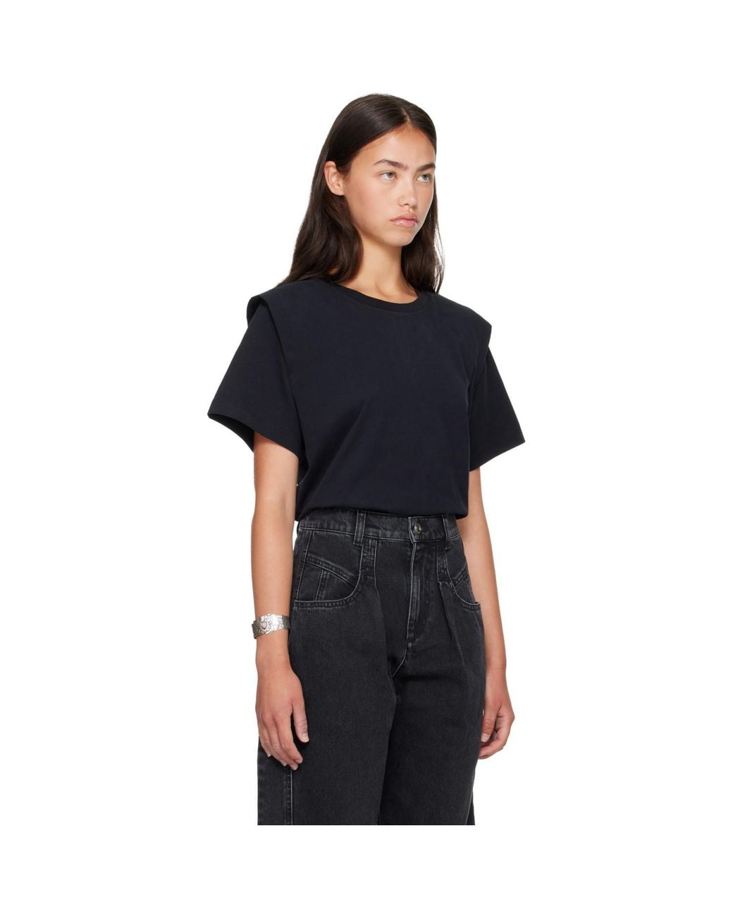 Isabel Marant Black Zelitos T-Shirt