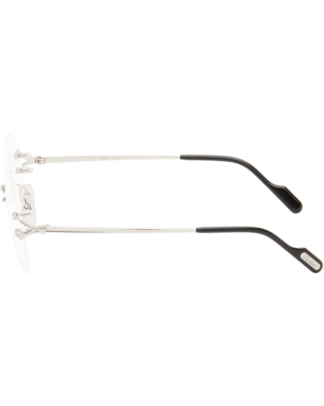 Cartier Black 'Signature C De Glasses