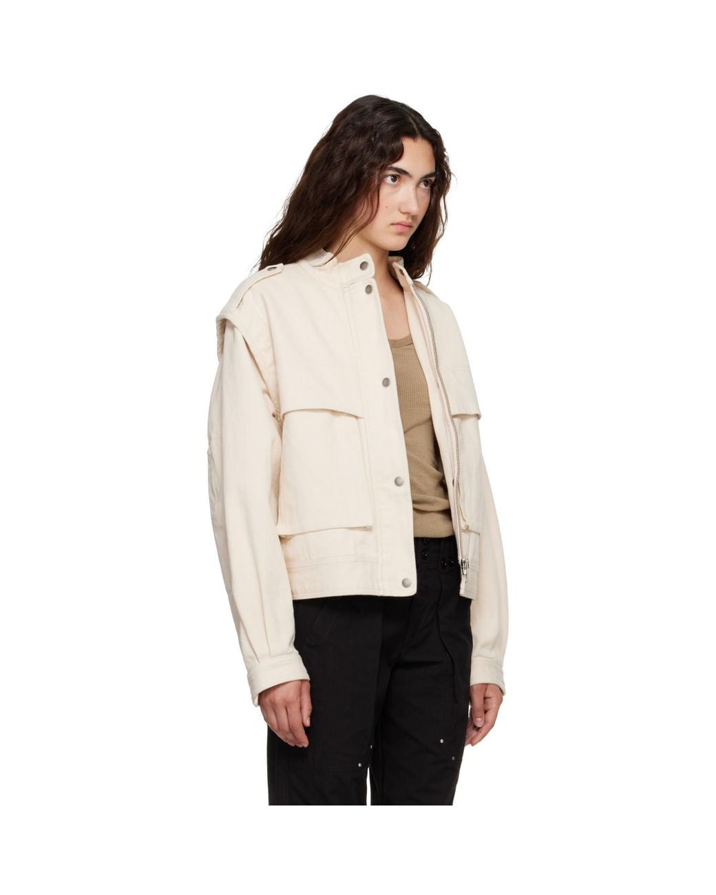 Isabel Marant Natural Off- Edany Jacket