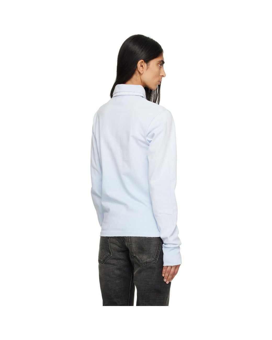 Raimundo Langlois White Ssense Exclusive Rugby Polo