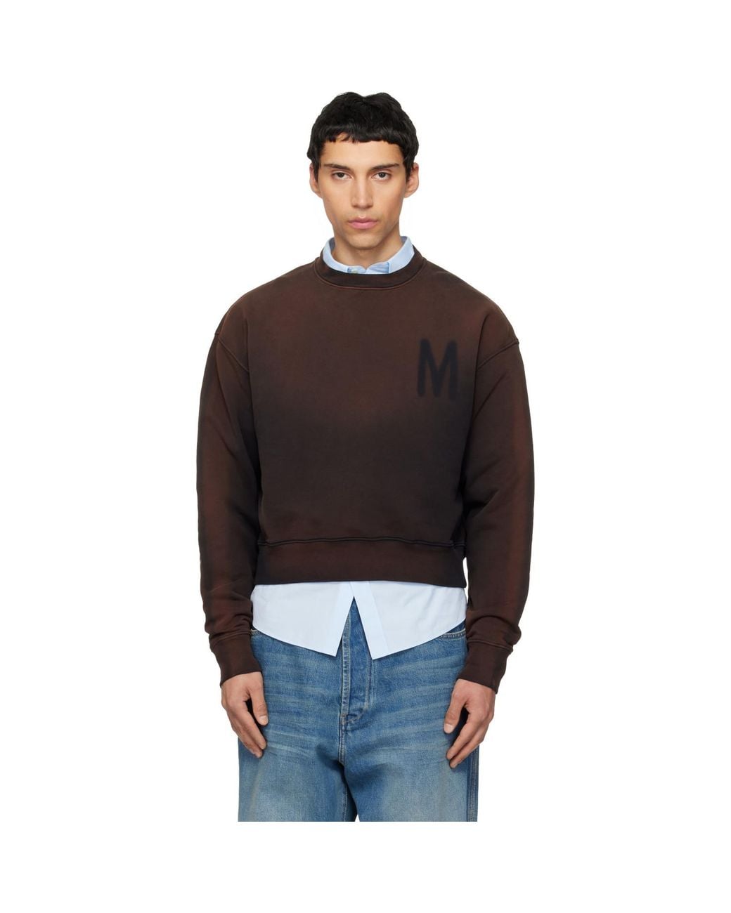 Moschino Black Logo Sweatshirt for men