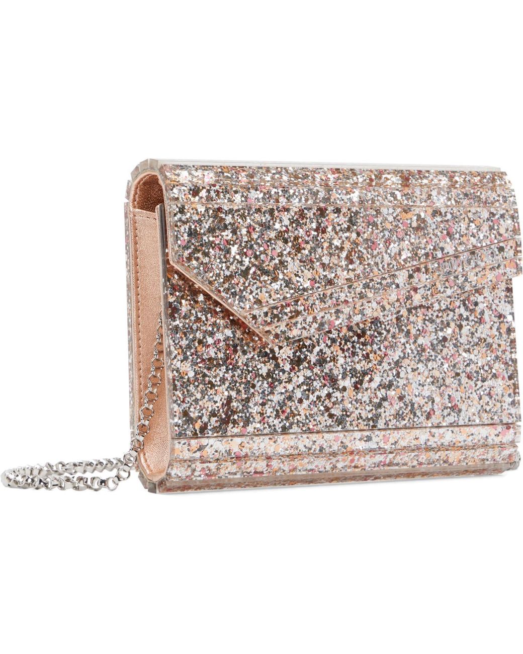 Jimmy Choo Metallic Candy Clutch