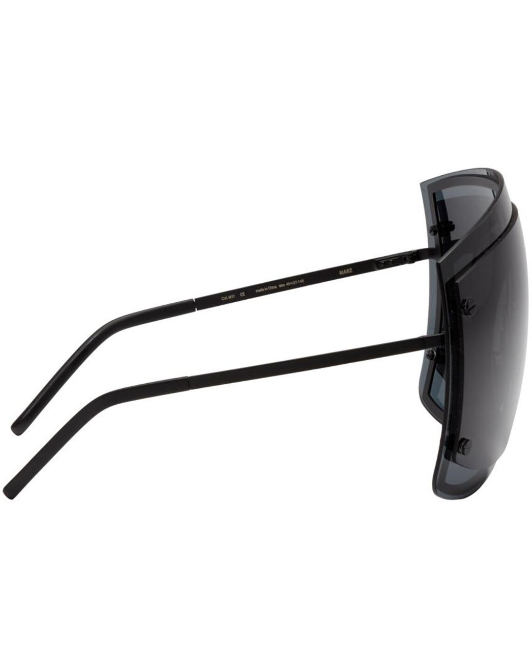 Hood By Air Black Gentle Monster Edition Marz Sunglasses for Men | Lyst