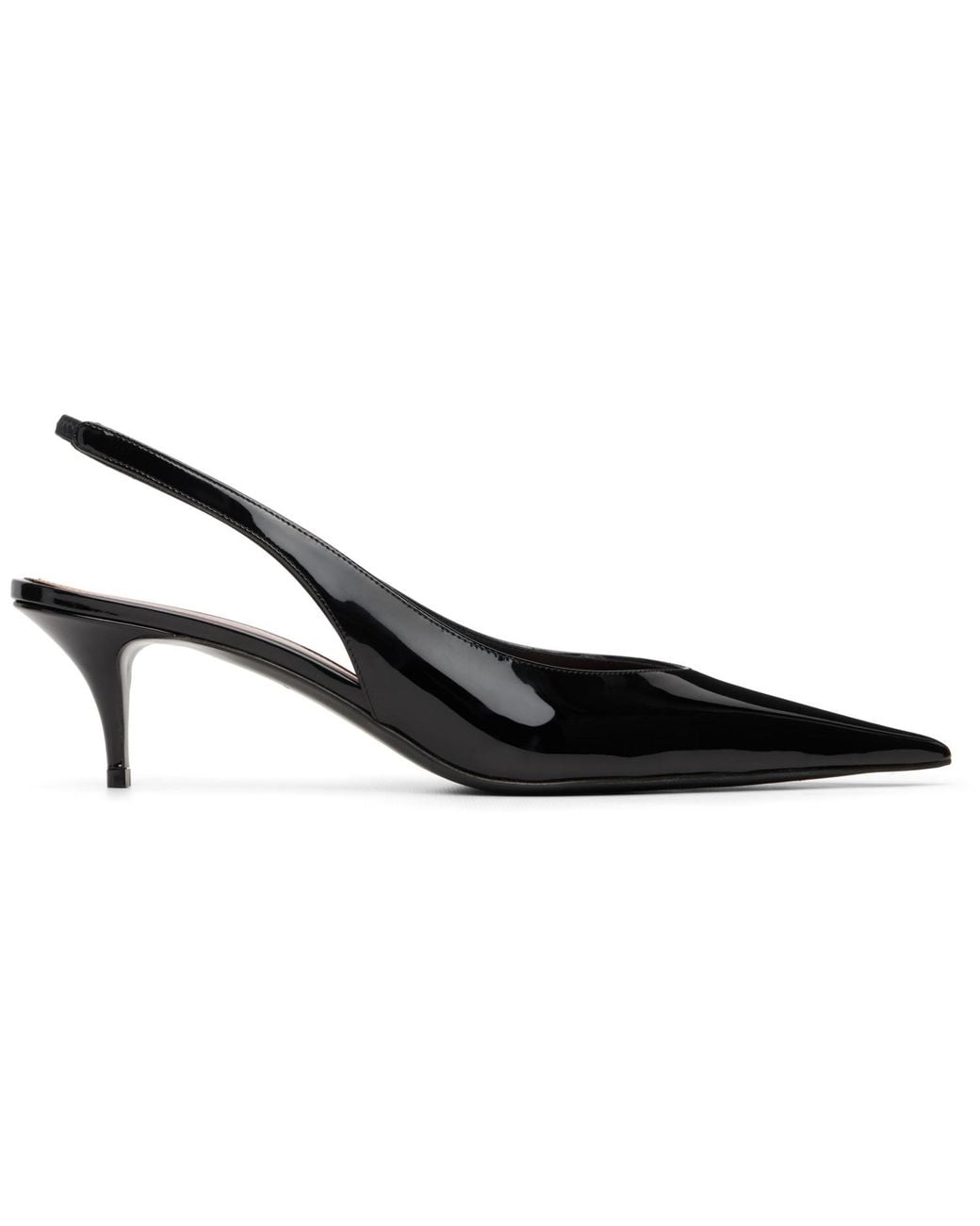 AMINA MUADDI Black Anok Sling 55 Heels