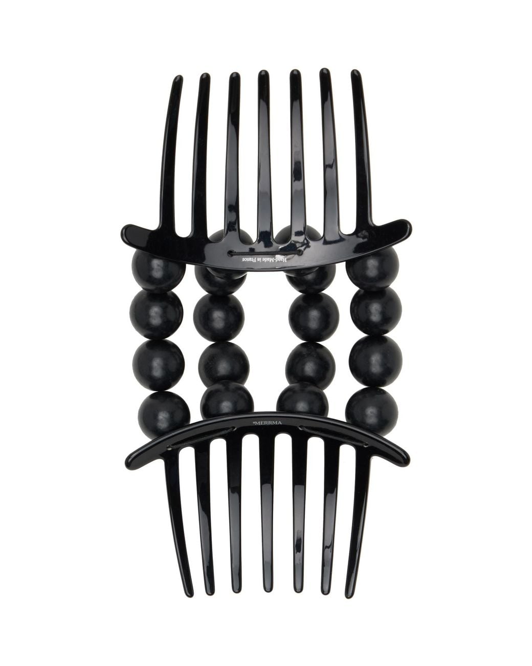 MERRMA Black Ssense Exclusive Horn Claw Comb