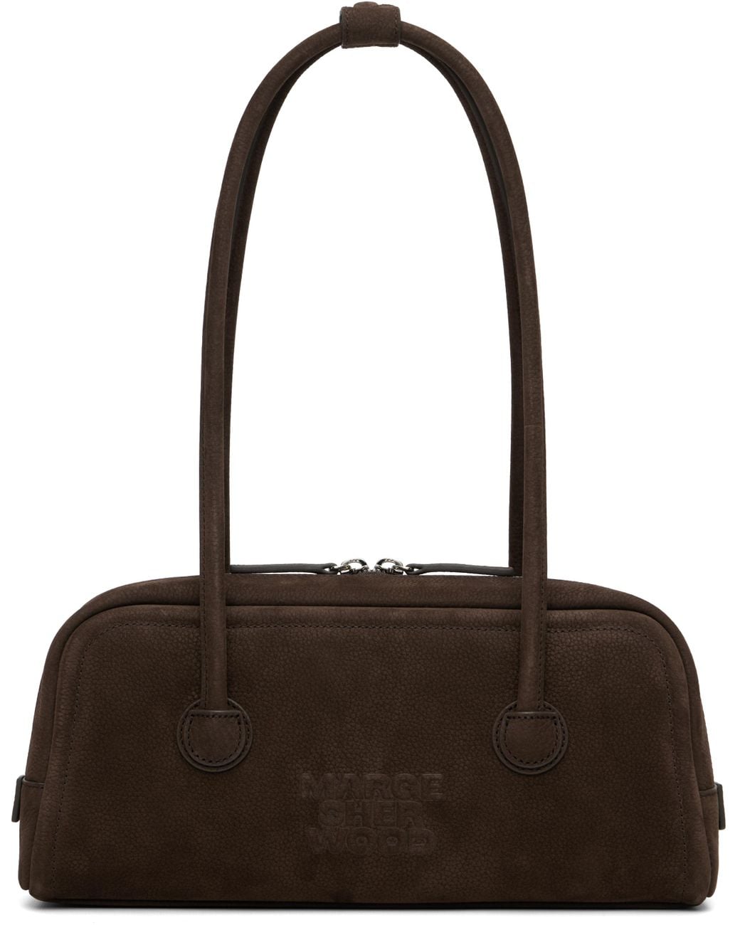 Marge Sherwood Soft Boston Ew Bag in Brown | Lyst