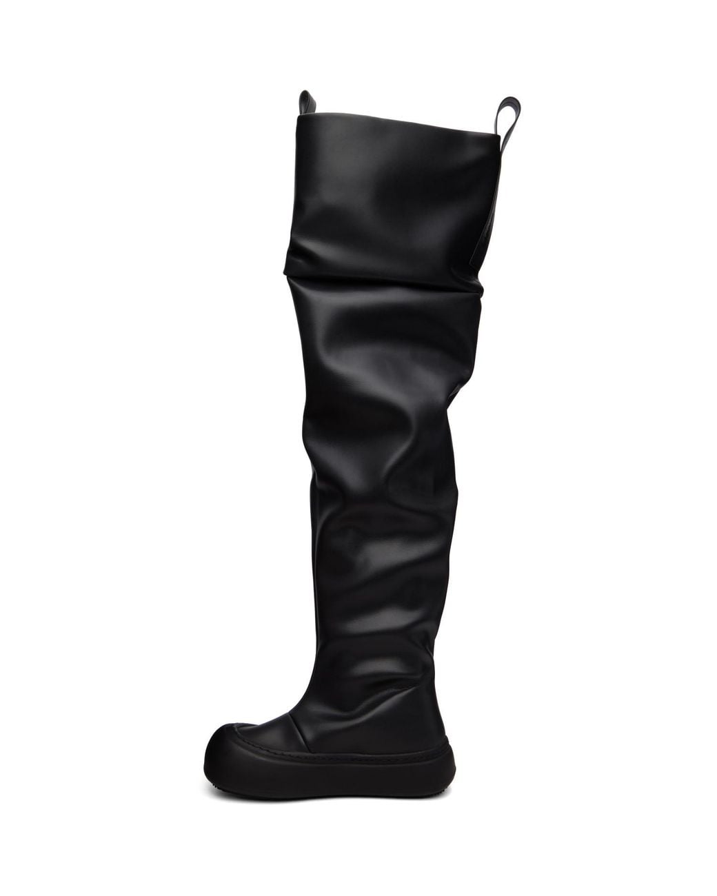 Yume Yume Black High Fisherman Tall Boots