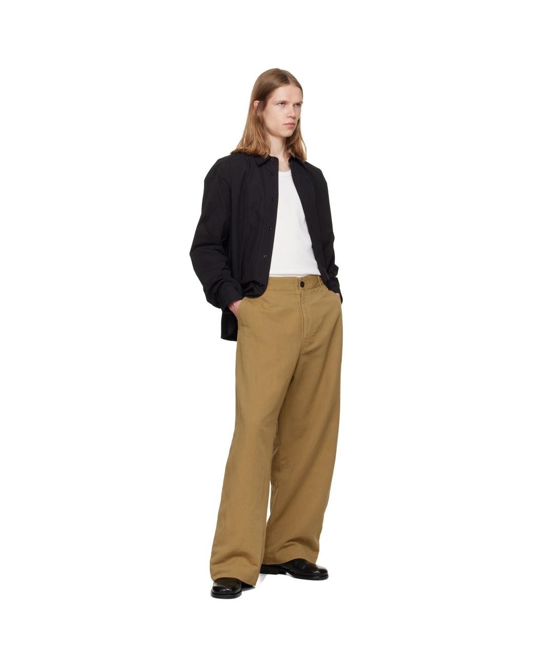 Studio Nicholson Black Hal Shirt for men