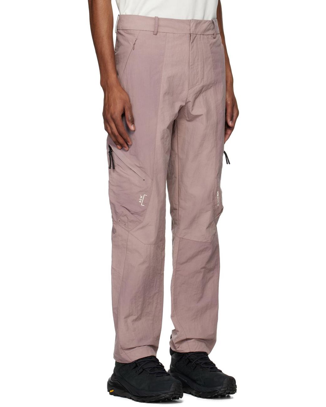 A_COLD_WALL* Pink * Purple Irregular Dye Cargo Pants for men