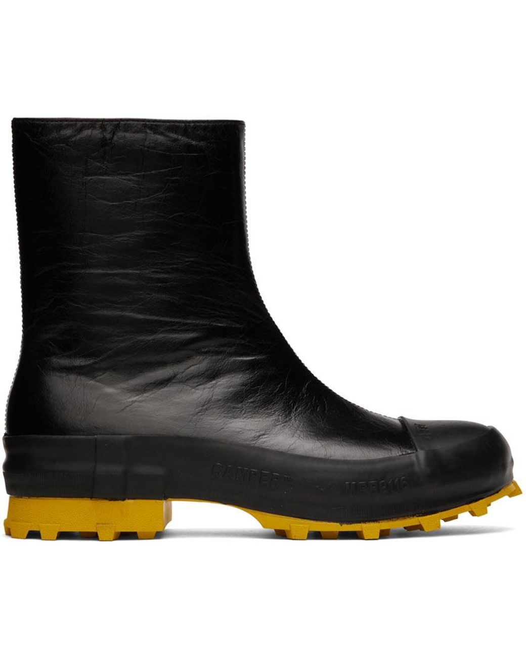 CAMPERLAB Traktori Zip Boots in Black for Men | Lyst UK