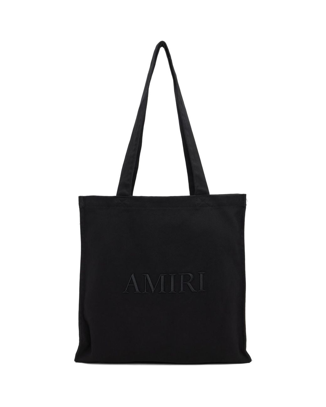 Amiri Black Canvas Tote for men