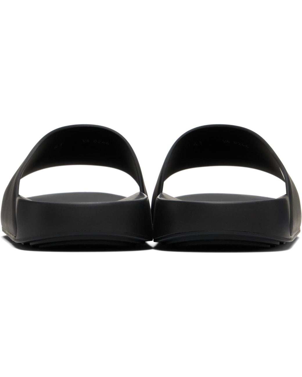 Givenchy Black Label Mule Slides for men