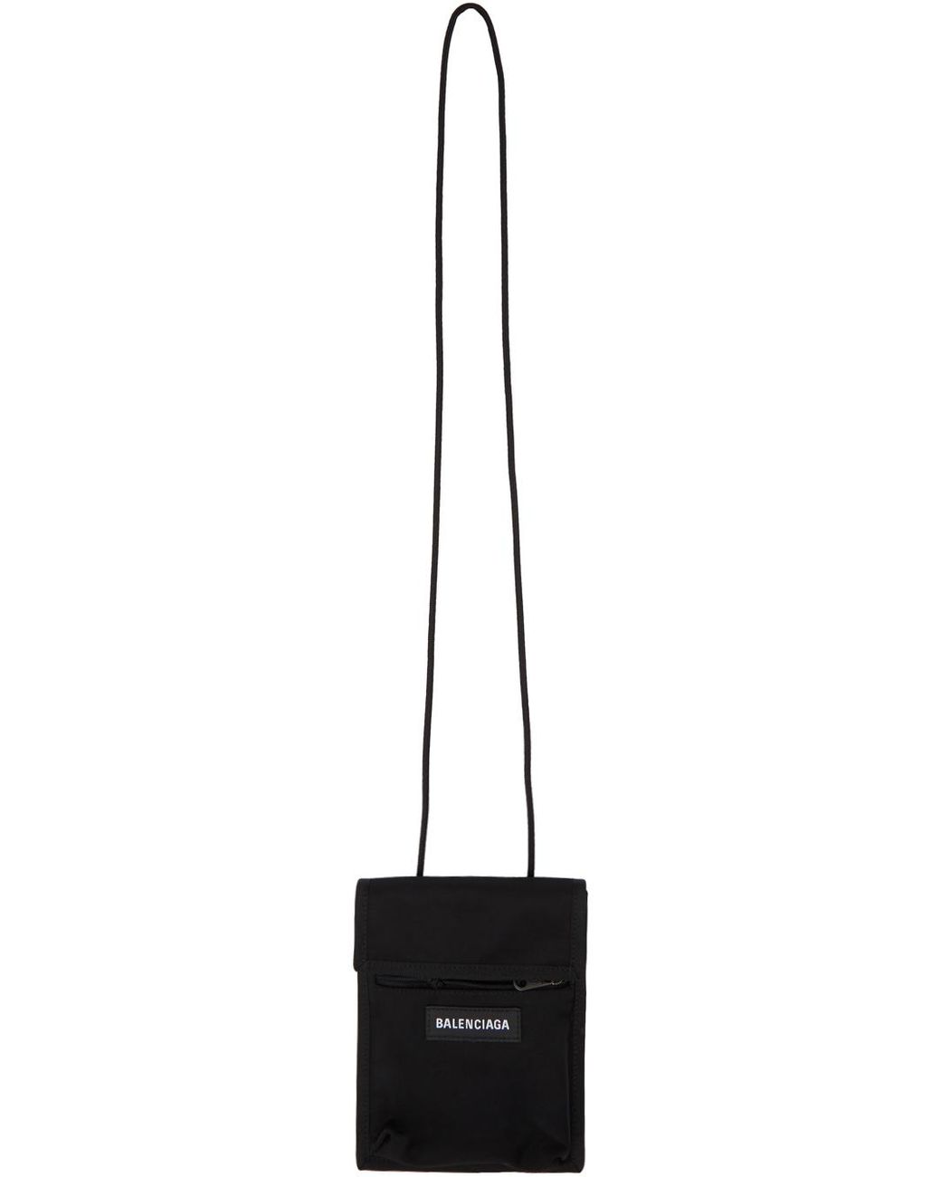 balenciaga black pouch