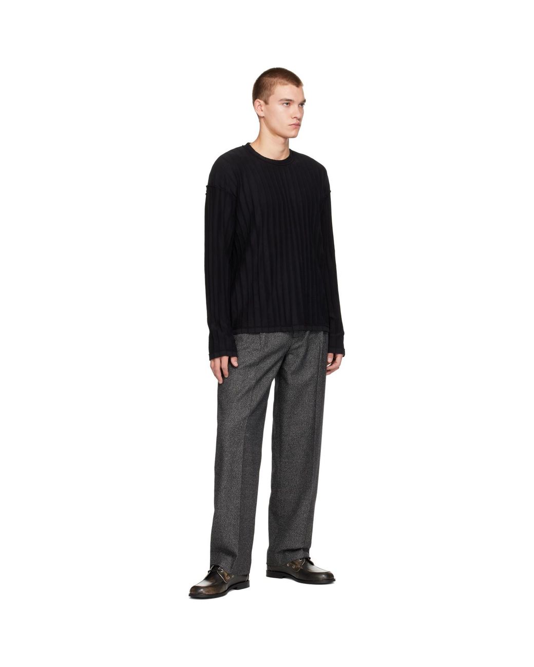 mfpen Gray Service Trousers for men