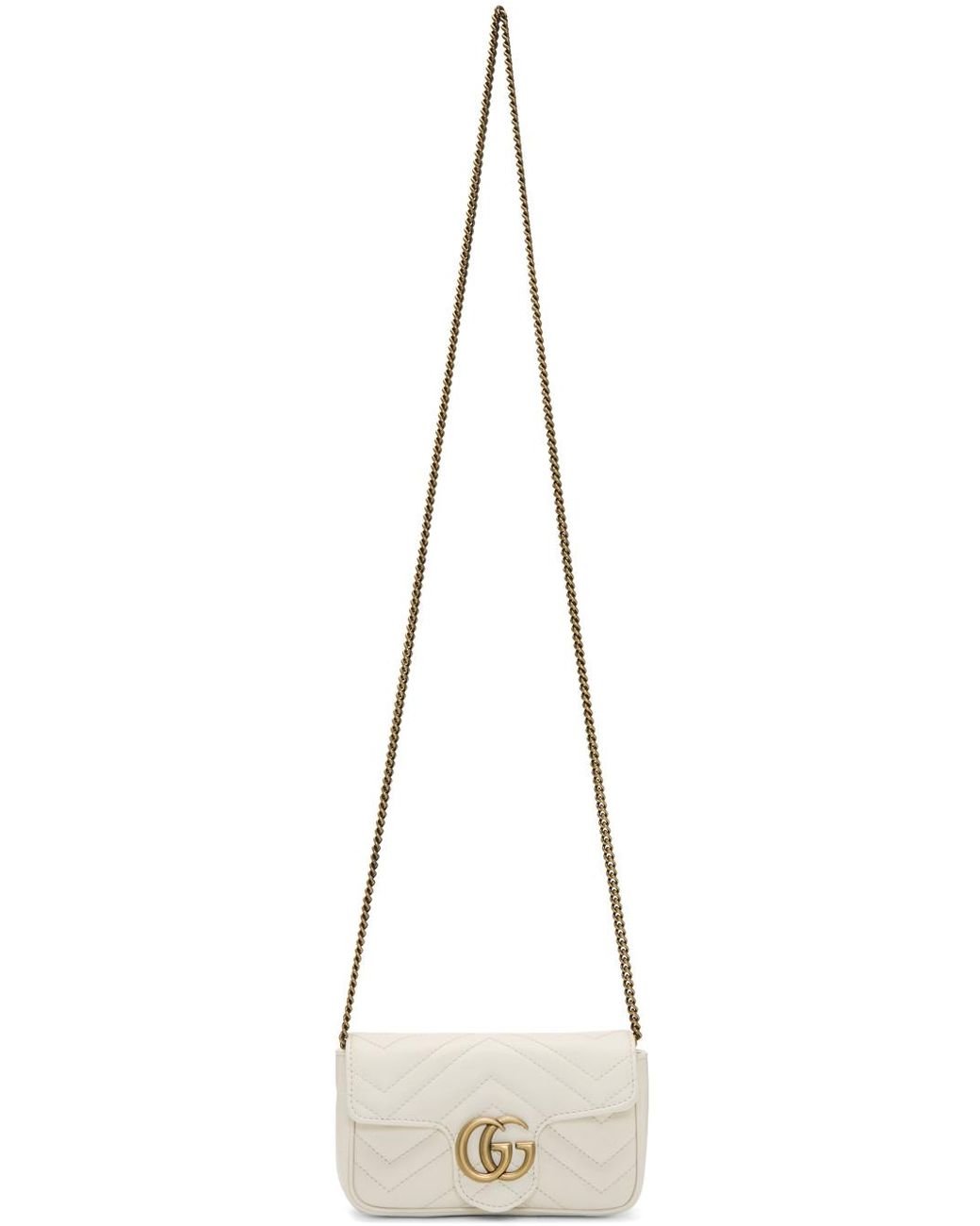 Mini white gucci bag new arrivals