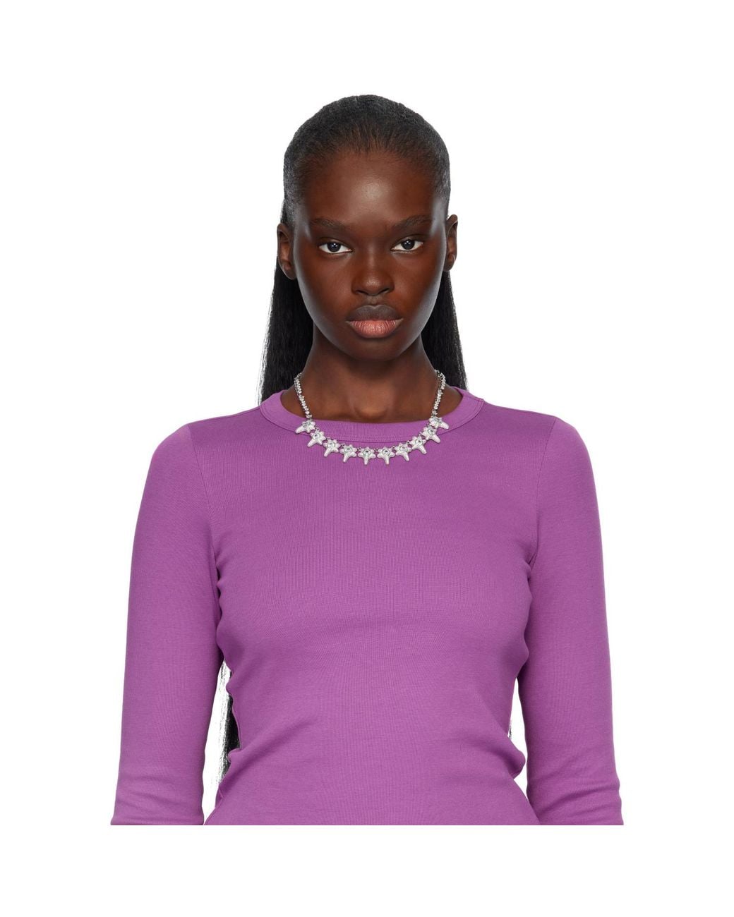 Collina Strada Metallic Coral Necklace