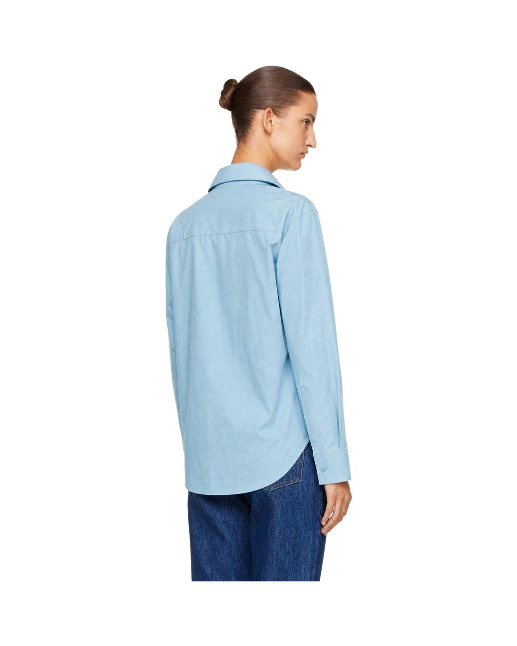 Still Here Blue Madison Button Down Shirt