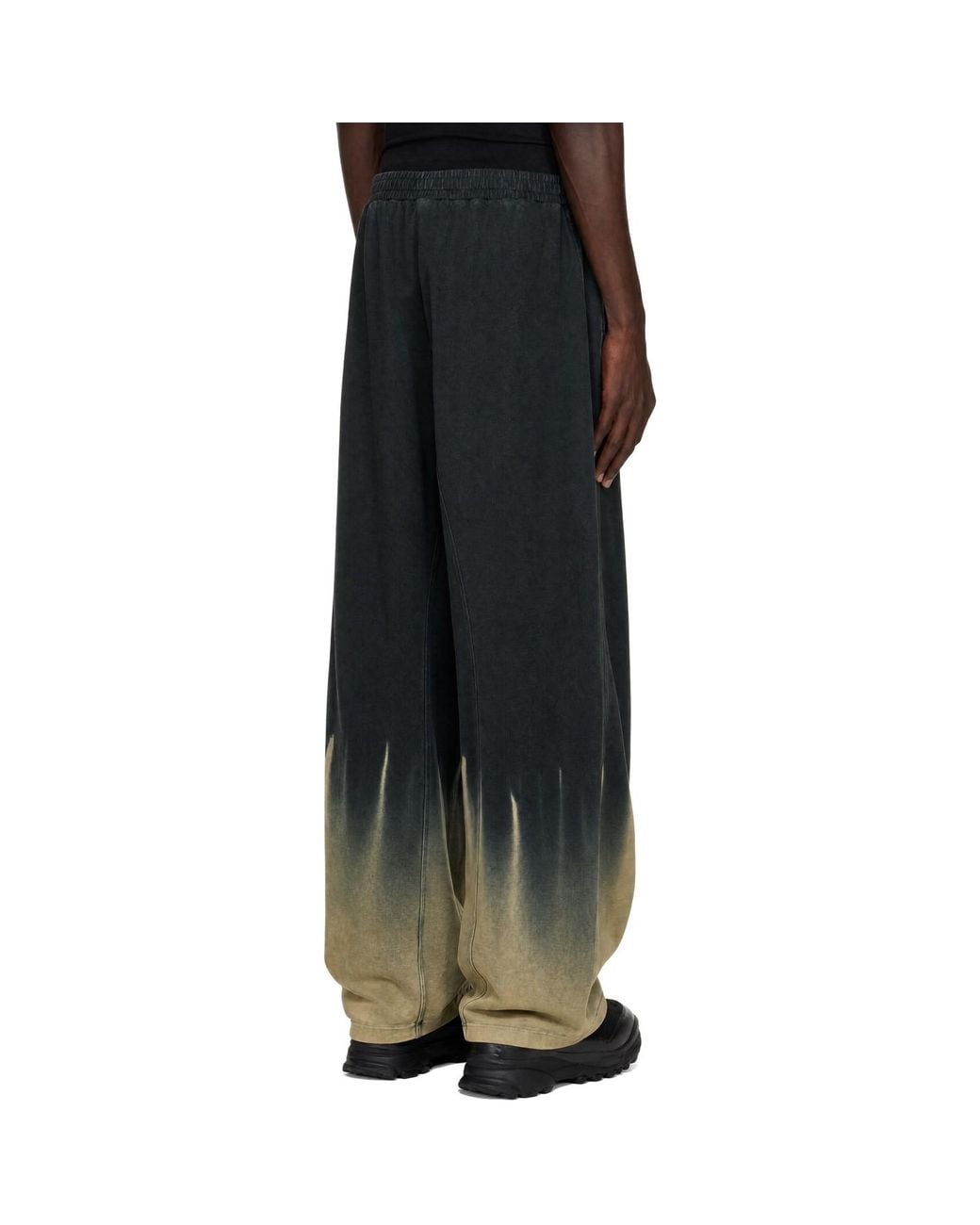 RIVINGTON roi Rebis Black Dark Country Faster Flight Sweatpants for men