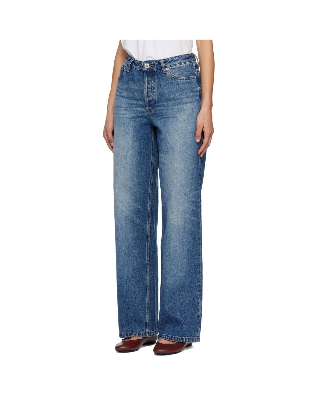 A.P.C. Blue Elisabeth Jeans
