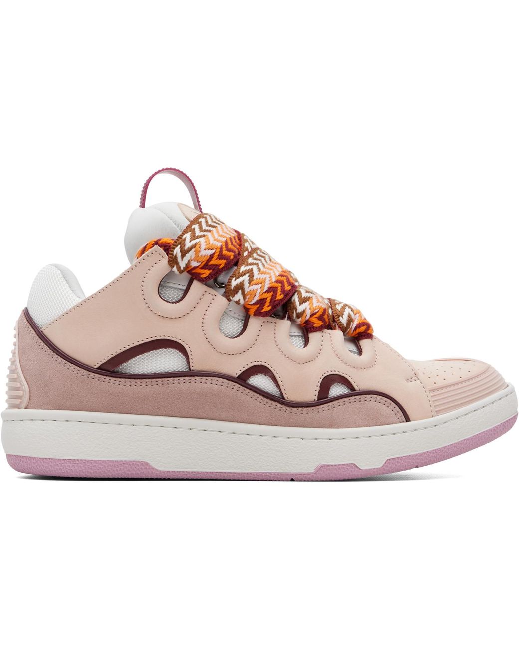Lanvin Pink Curb Sneakers for men