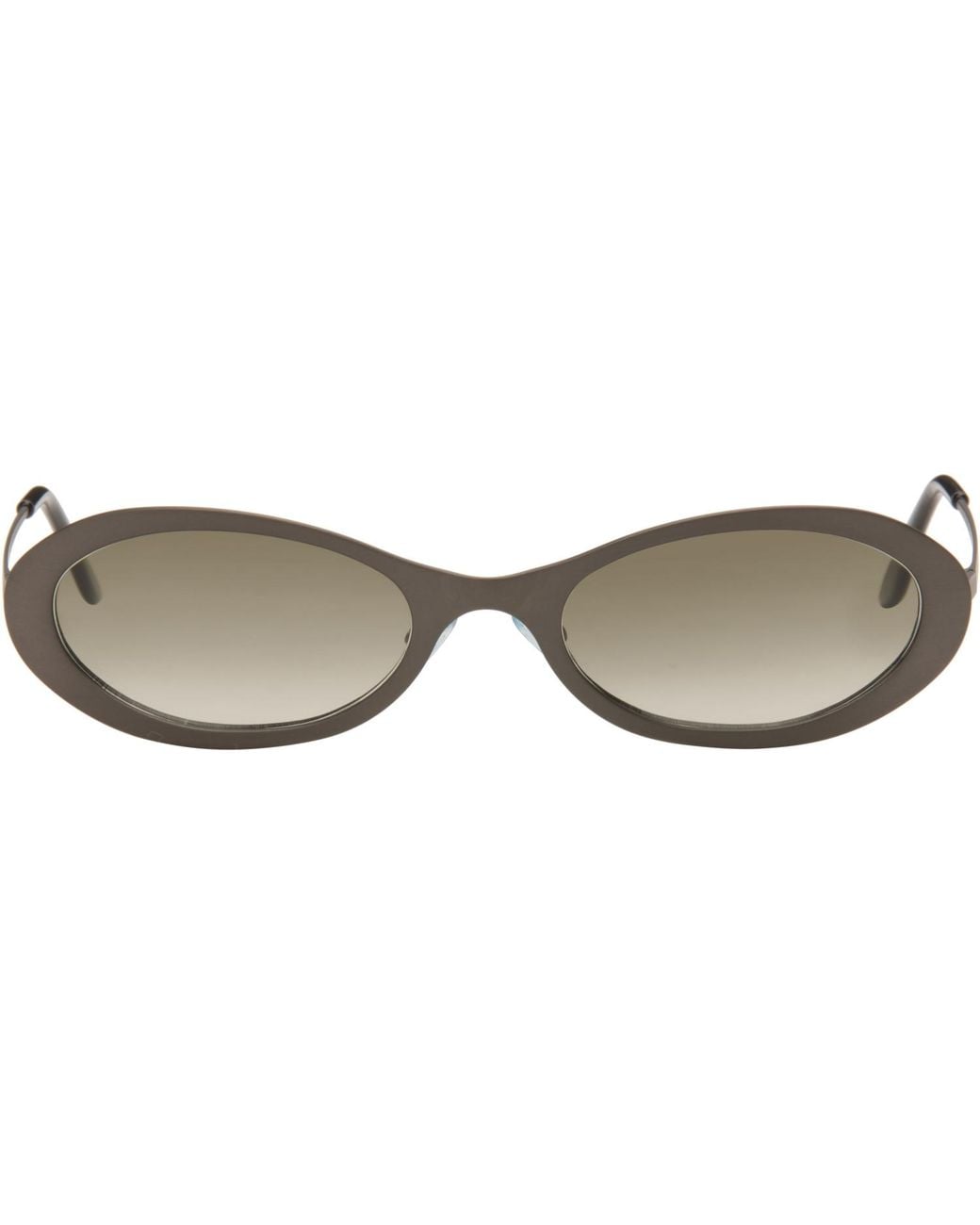 Our Legacy Brown Tad Sunglasses for men