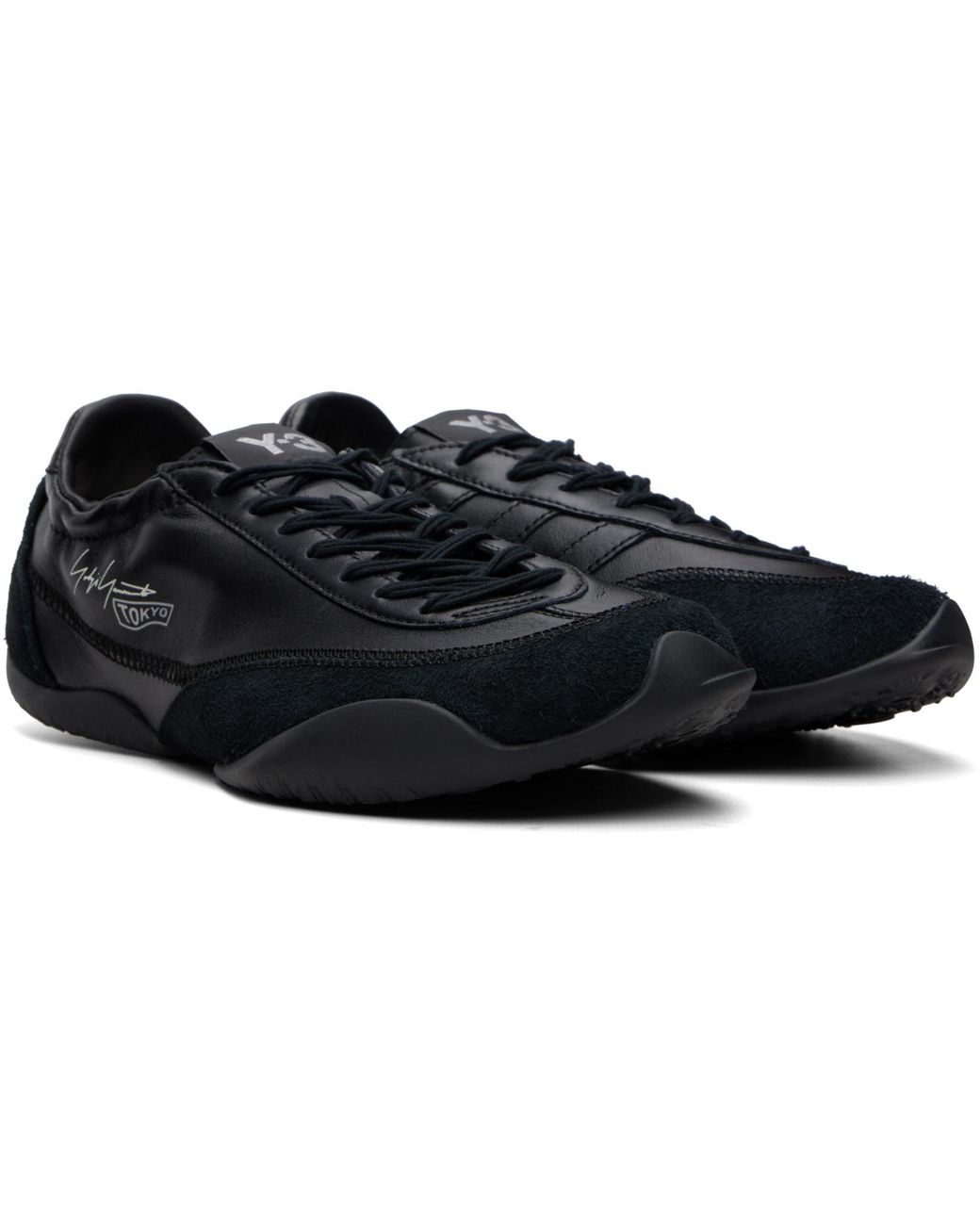 Y-3 Black Tokyo Warped Sneakers for men