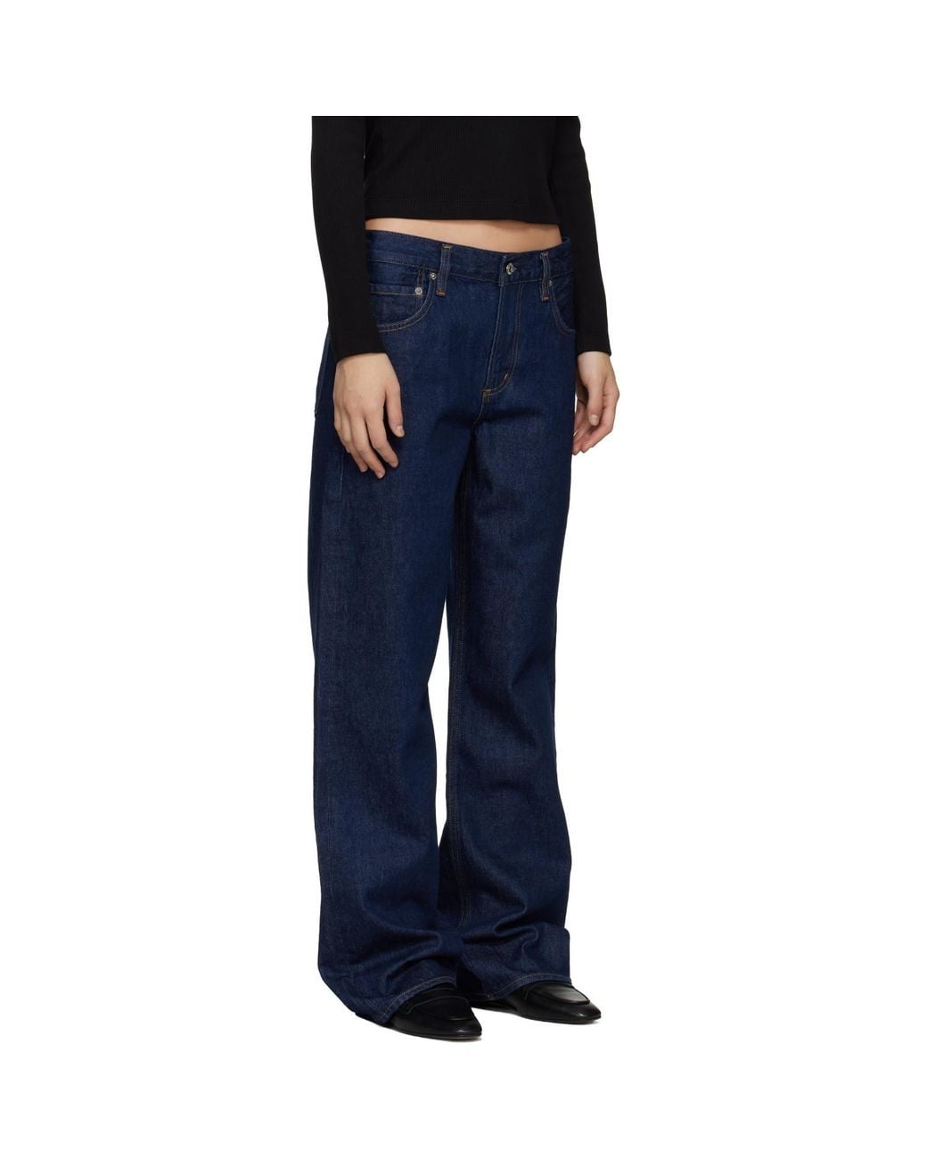 Citizens of Humanity Blue Lindz Easy Straight Jeans