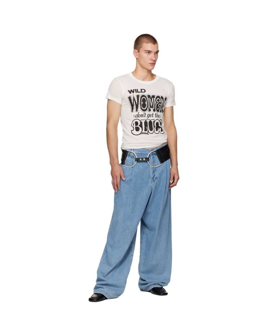 VAQUERA White 'Blues' T-Shirt for men
