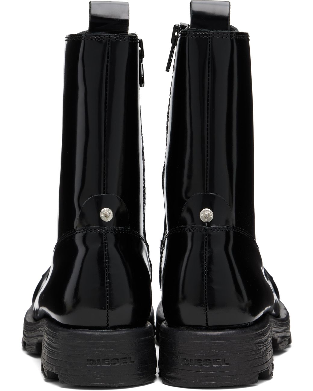 DIESEL D-Hammer Bt D Boots in Black for Men | Lyst