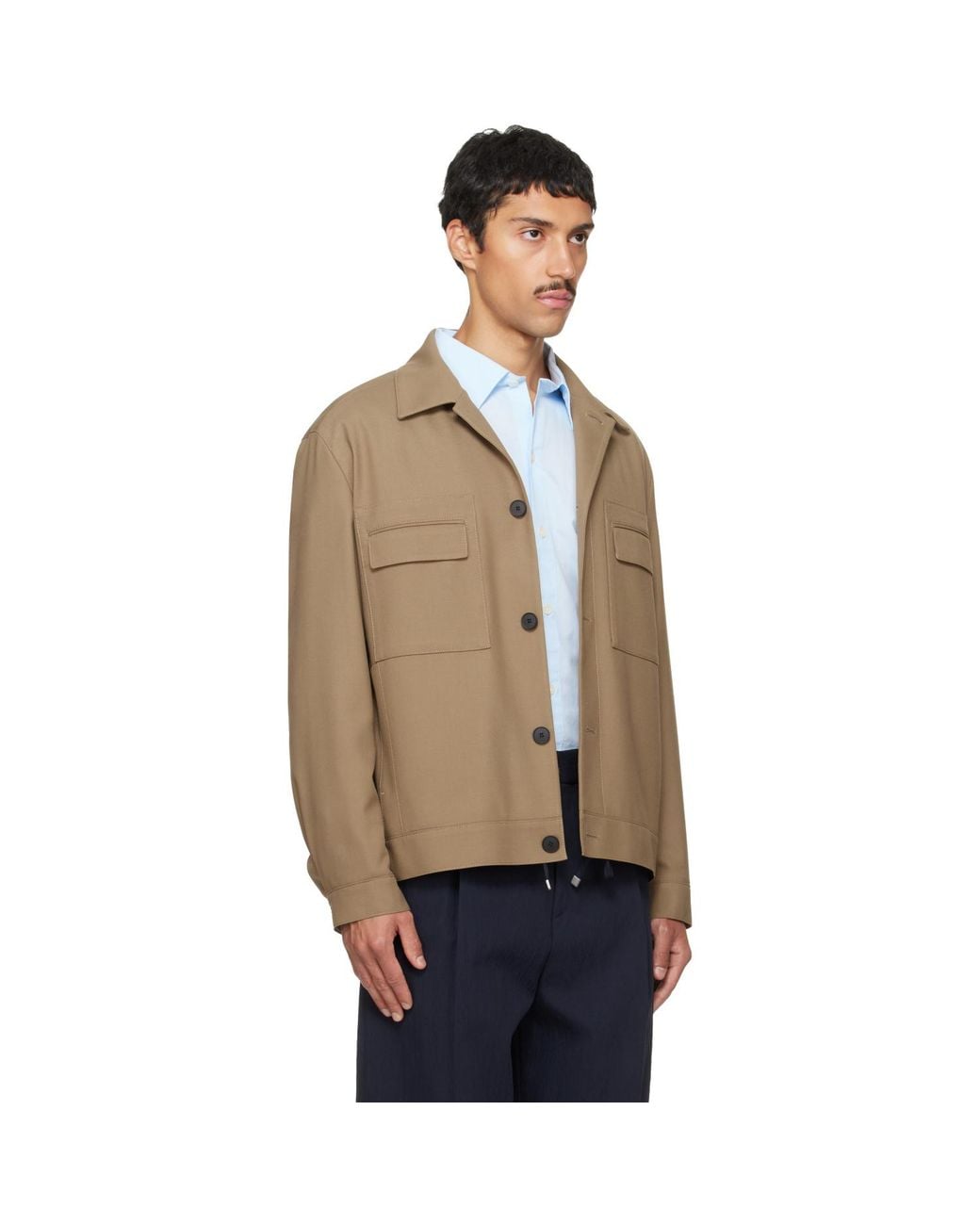 HUGO Natural Slim-Fit Jacket for men