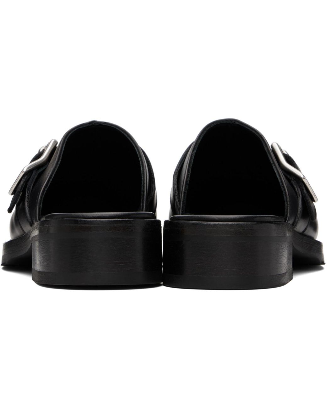 Our Legacy Black Camion Mule Loafers for men