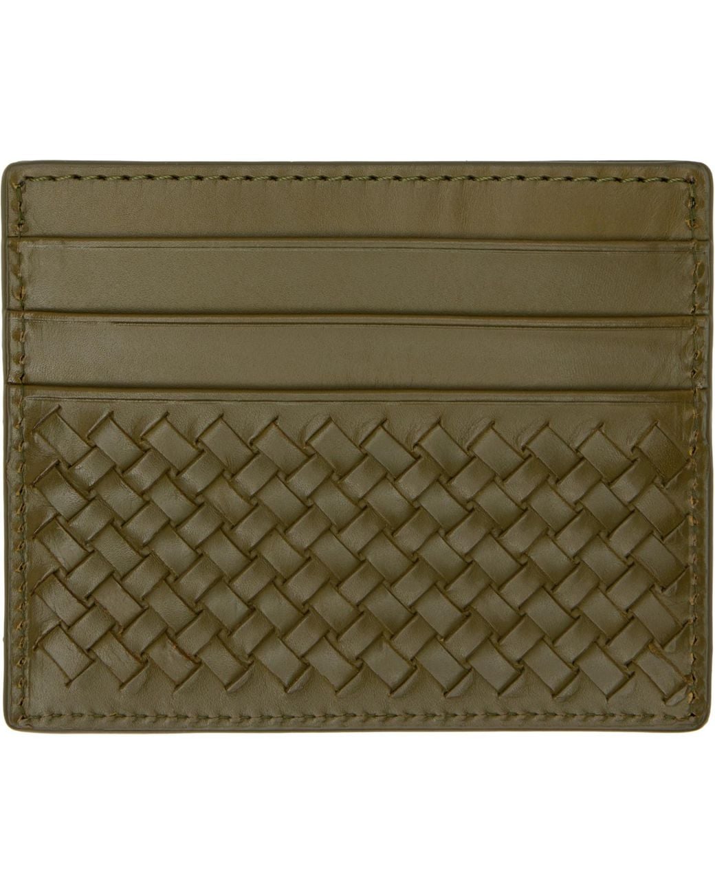 Dragon Diffusion Green Interlaced Card Holder