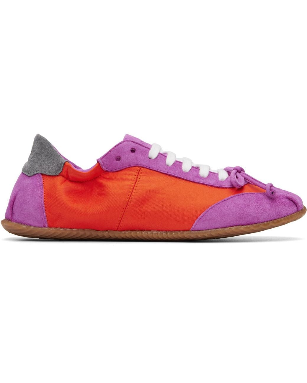 Abra Red Ballerina Sneakers