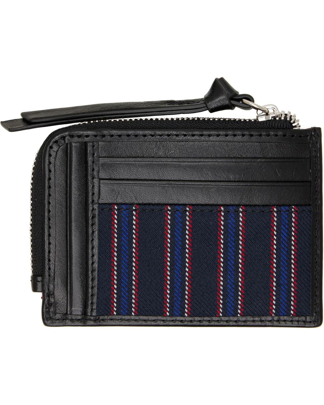 Vivienne Westwood Blue Zip Card Holder for men