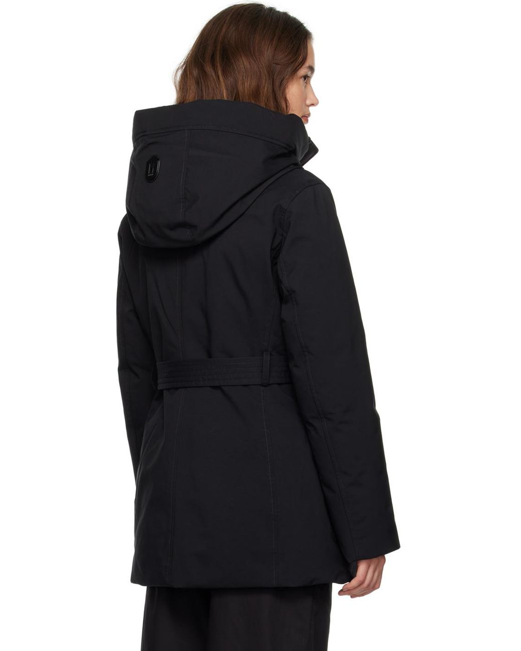 Mackage Jeni-Nfz Down Coat in Black | Lyst Canada