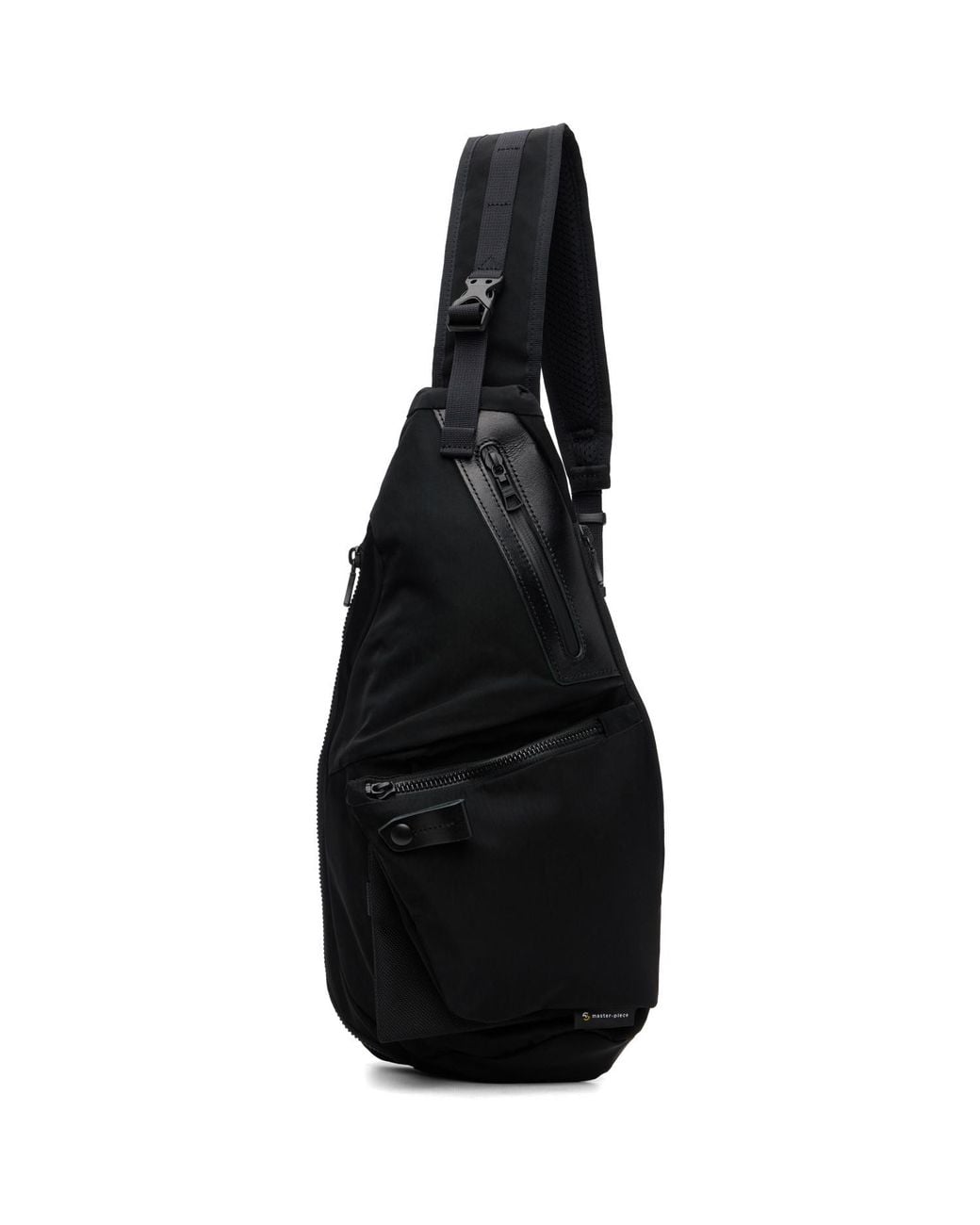 Master Piece Black Circus Sling Bag for men
