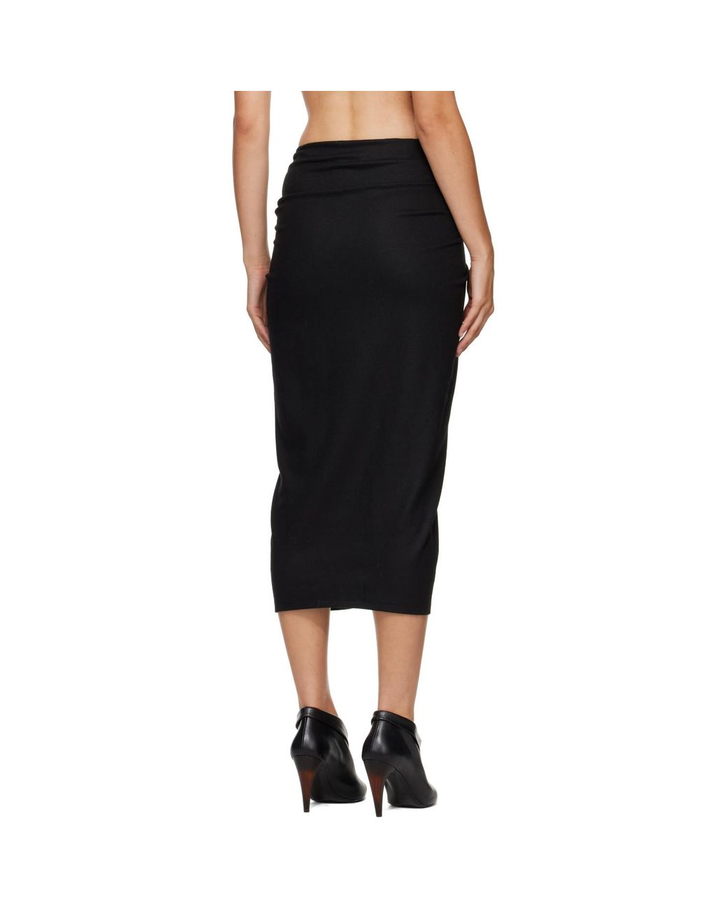 Isabel Marant Black Jeldia Midi Skirt