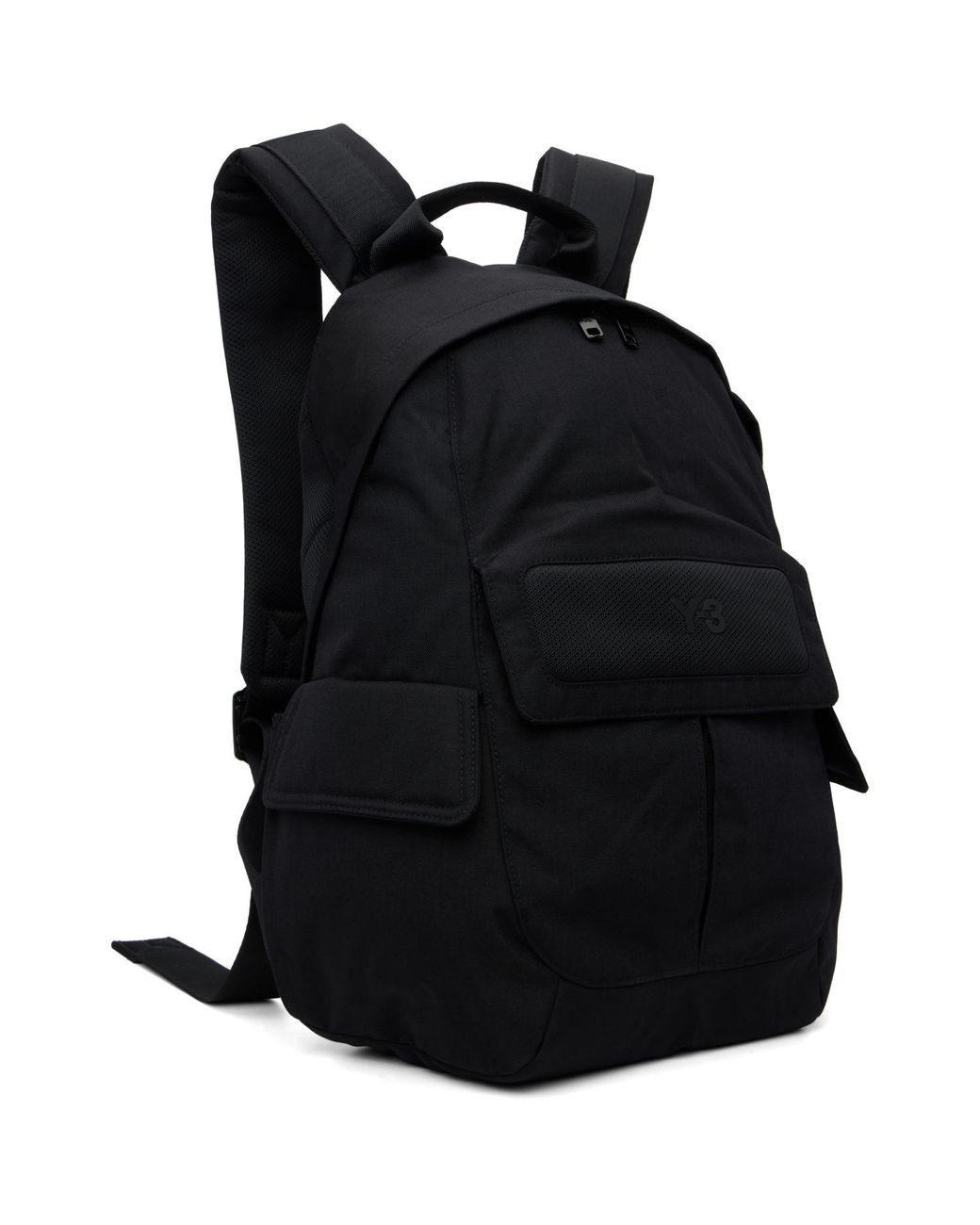 Y-3 Black Small Backpack for men
