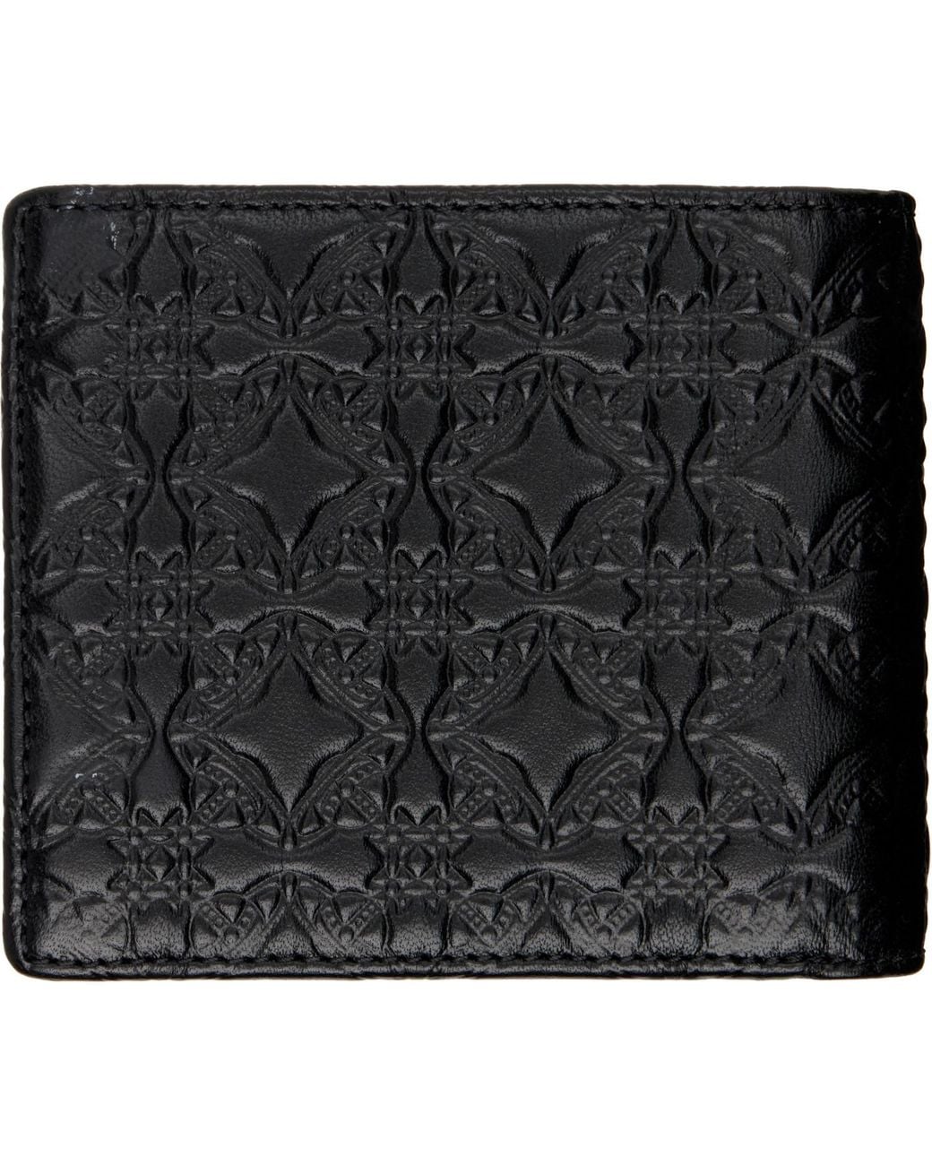 Vivienne Westwood Black Coin Pocket Wallet for men