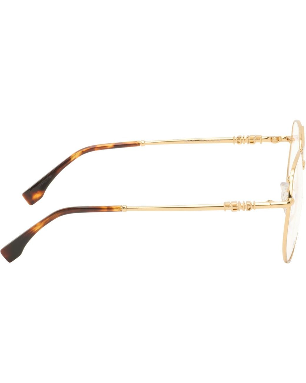 Fendi Brown Graphy Glasses