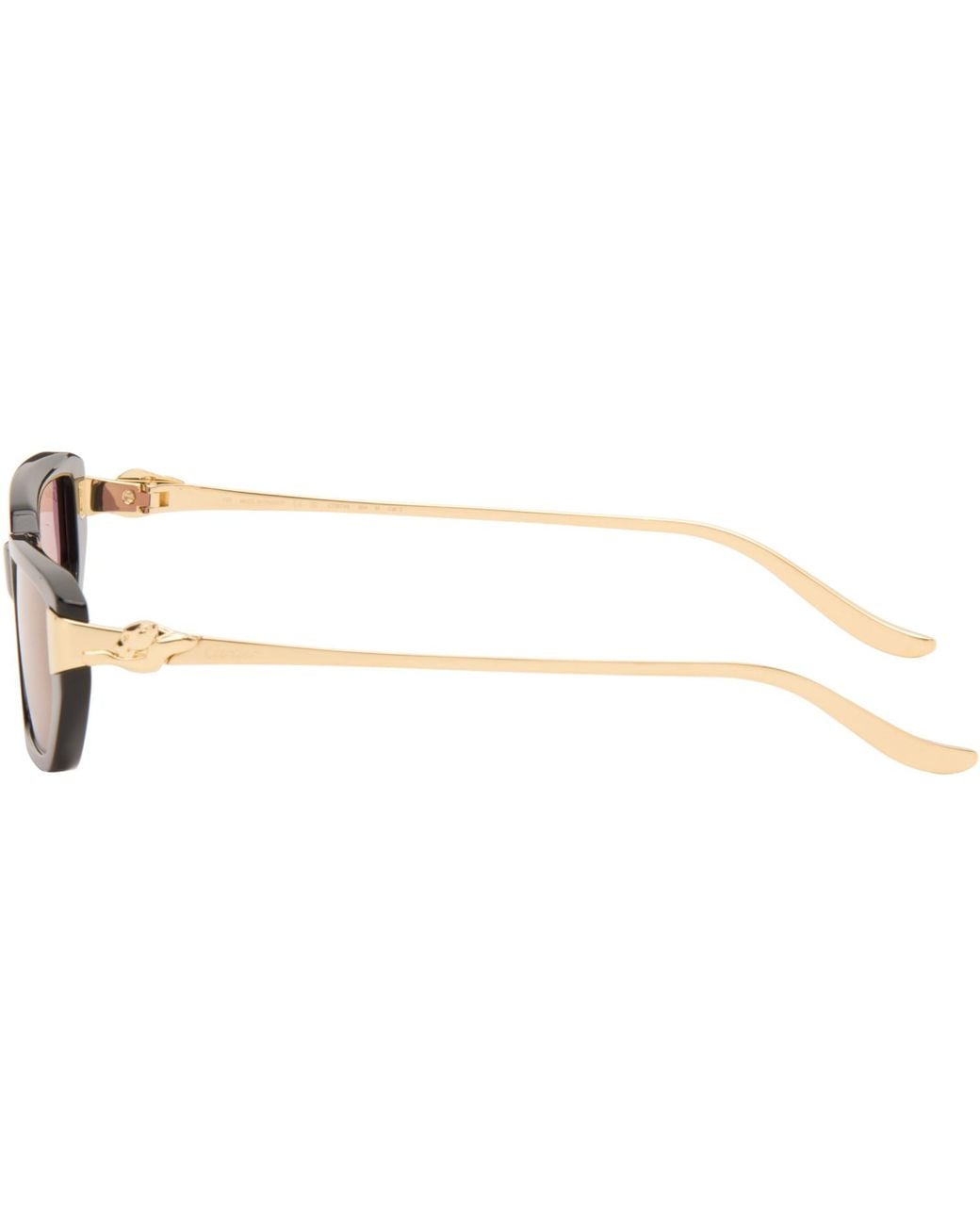 Cartier Pink 'Panthère De Sunglasses