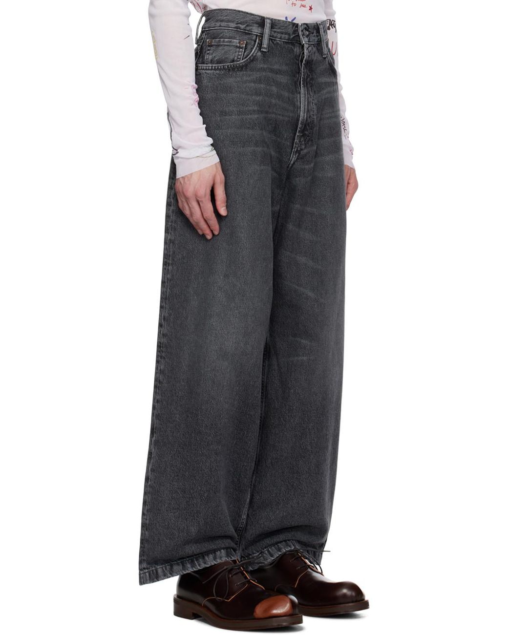 Acne Studios 1989 black W33/L32 デニム　ワイド メンズ Acne Studios 1989 ジーンズ ブラック | Lyst