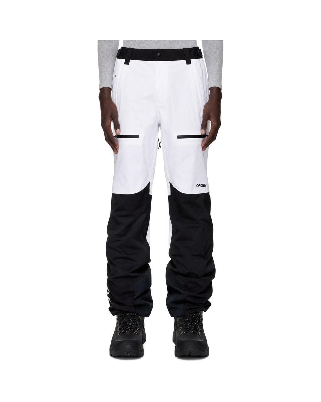 Oakley White Tnp Lined Shell 2.0 Ski & Snow Pants for men
