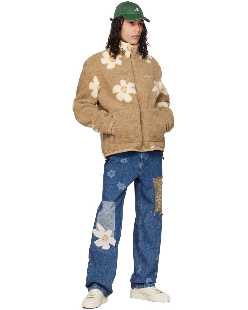 Axel Arigato Tan Billie Flower Jacket in Blue for Men | Lyst Canada