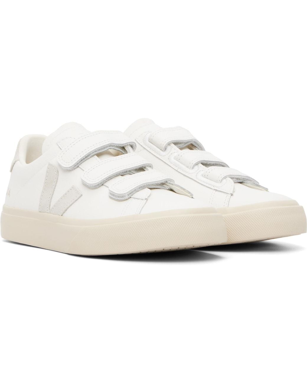 Veja Black Recife Leather Sneakers