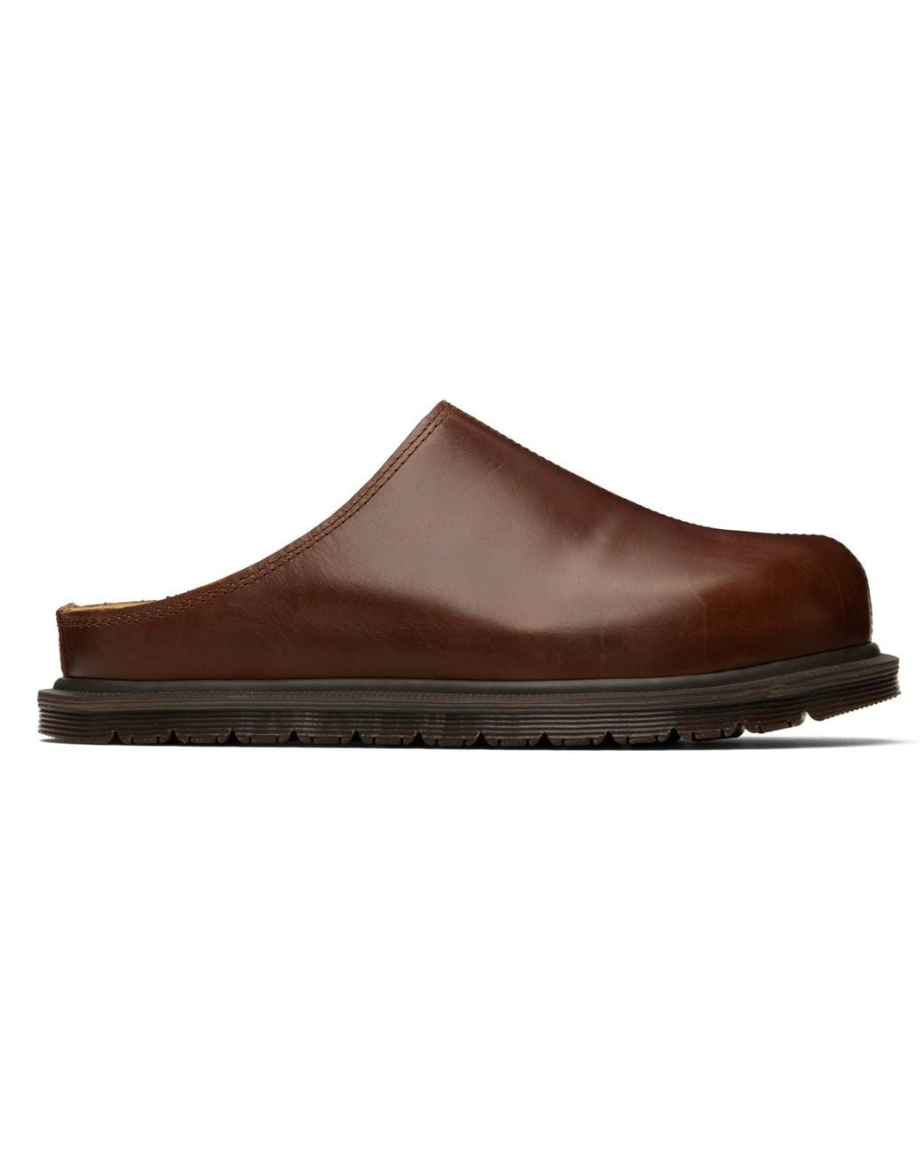 Dr. Martens Brown San Mule Slip-On Loafers for men