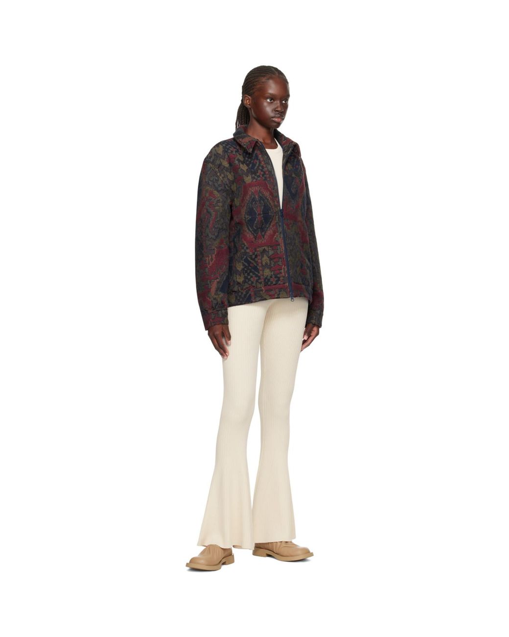 Soulland Natural Off- Veer Trousers