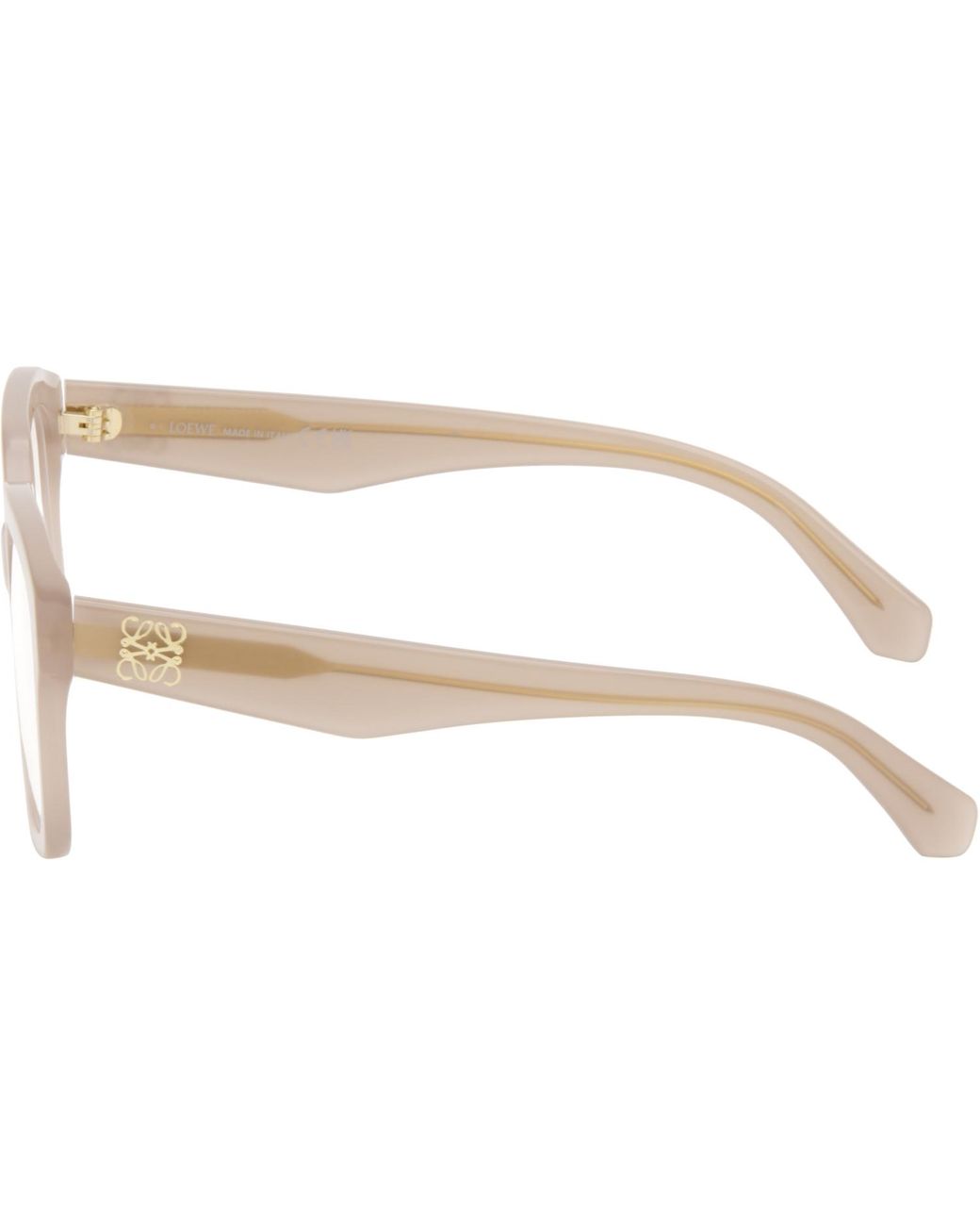 Loewe Brown Taupe Anagram Glasses