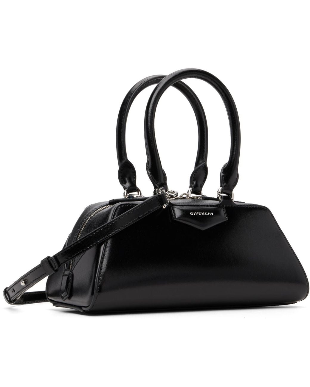 Givenchy Black Mini Antigona East-West Bag