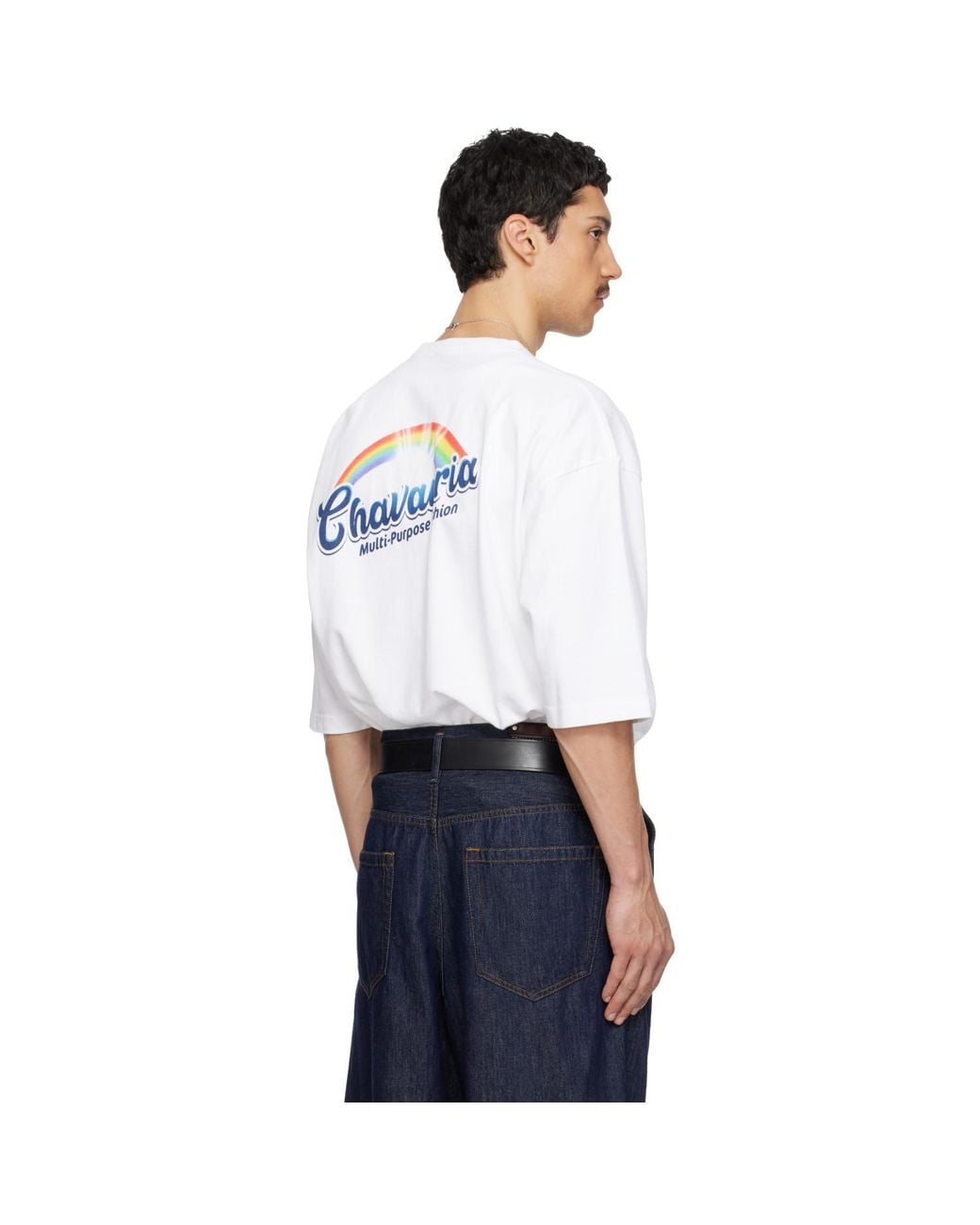Willy Chavarria White Fabuloso Buffalo T-Shirt for men